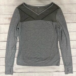 LULULEMON Just Breathe Long Sleeve Top Size 8